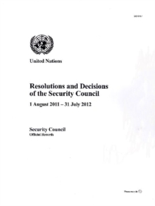 Resolutions and decisions of the Security Council