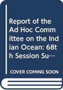 Image for Report of the Ad Hoc Committee on the Indian Ocean