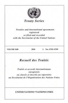 Image for Treaty Series 2658