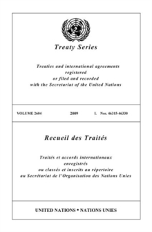 Treaty Series 2604
