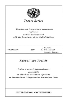 Image for Treaty Series 2606