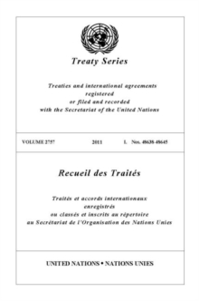 Image for Treaty Series 2757