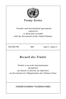 Treaty Series 2798 (English/French Edition)