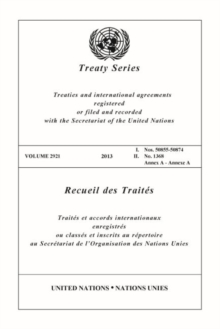 Image for Treaty Series 2921 (English/French Edition)