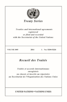 Image for Treaty Series 3005 (English/French Edition)