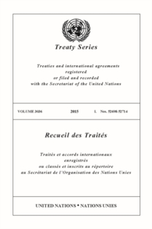Image for Treaty Series 3036 (English/French Edition)