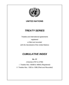Treaty Series Cumulative Index Number 51