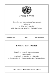 Image for Treaty Series 3071 (English/French Edition)