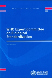 Image for WHO Expert Committee on Biological Standardization (PDF)