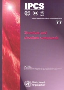 Image for Strontium and Strontium Compounds