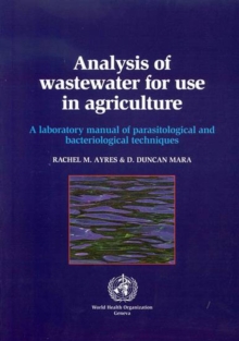 Image for Analysis of wastewater for use in agriculture