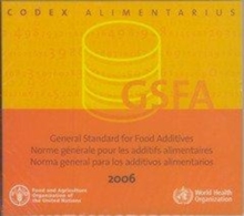 Image for General Standard for Food Additives: GFSA 2006