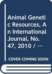 Image for Animal Genetic Resources, No. 47 : An International Journal