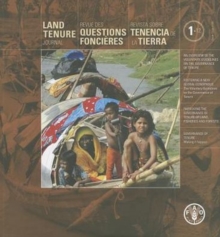 Land Tenure Journal No. 1/12. October 2012