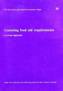 Image for Assessing food aid requirements