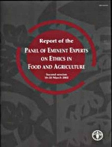 Image for Report of the Panel of Eminent Experts on Ethics in Food and Agriculture