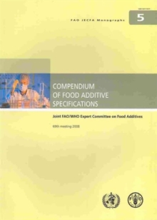 Image for Compendium of food additive specifications