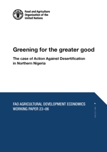 Image for Greening for the greater good