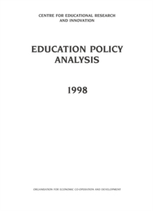 Image for Education policy analysis 1998