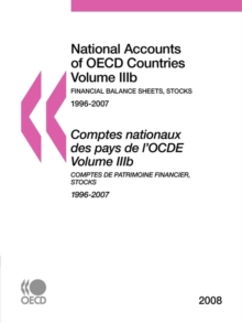 Image for National Accounts of OECD Countries 2008, Volume IIIb, Financial Balance Sheets : Stocks