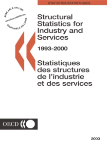 Image for Structural Statistics for Industry and Services 1993-2000