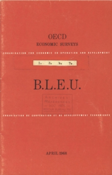 Image for OECD Economic Surveys: Belgium 1968