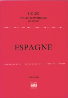 Image for Etudes economiques de l'OCDE : Espagne 1986