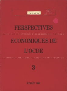 Image for Perspectives economiques de l'OCDE, Volume 1968 Numero 1