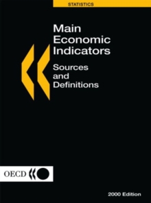 Image for Main Economic Indicators: Sources and Definitions 2000 Edition.