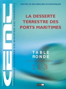 Image for Tables Rondes Cemt La Desserte Terrestre Des Ports Maritimes: N 113.