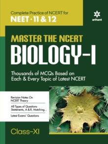 Image for Master the Ncert for Neet Biologyvol.1