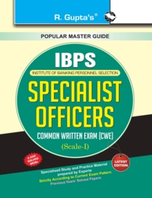 Image for R. Gupta's Bank Specialist Officers Common Written Exam (CWE)