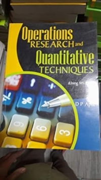 Image for Operations Research and Quantative Techniques