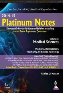 Platinum Notes : Medical Sciences
