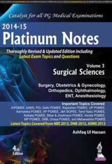 Platinum Notes : Surgical Sciences