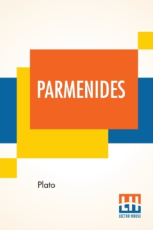 Image for Parmenides : Translated By Benjamin Jowett
