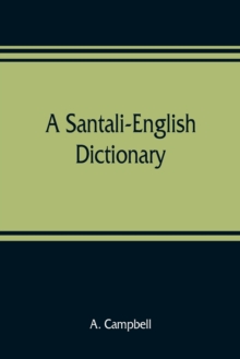 Image for A Santali-English dictionary