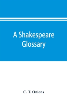 Image for A Shakespeare glossary