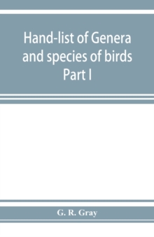Hand-list of genera and species of birds