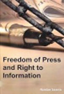Image for Freedom Of Press And Right To Information
