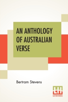 Image for An Anthology Of Australian Verse
