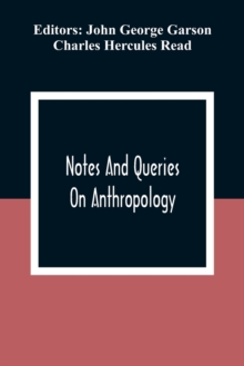 Image for Notes And Queries; On Anthropology