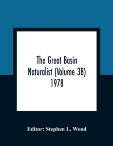 Image for The Great Basin Naturalist (Volume 38) 1978