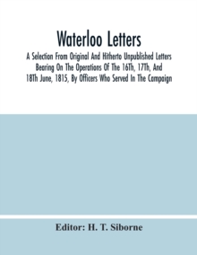 Image for Waterloo Letters
