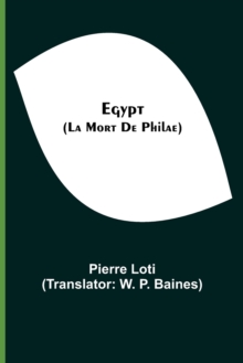 Image for Egypt (La Mort De Philae)