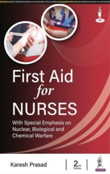 Image for First Aid for Nurses: with Special Emphasis on Nuclear, Biological and Chemical Warfare