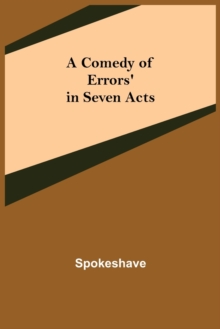 Image for A Comedy of Errors' in Seven Acts