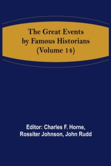 Image for The Great Events by Famous Historians (Volume 14)