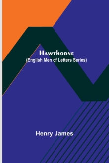 Image for Hawthorne (English Men of Letters Series)