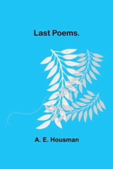 Image for Last Poems.